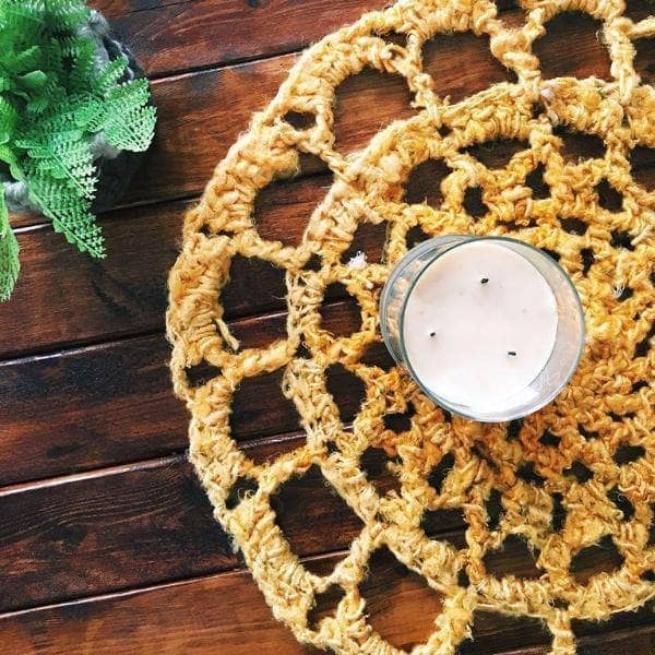 Sunshine Mat Crochet Pattern