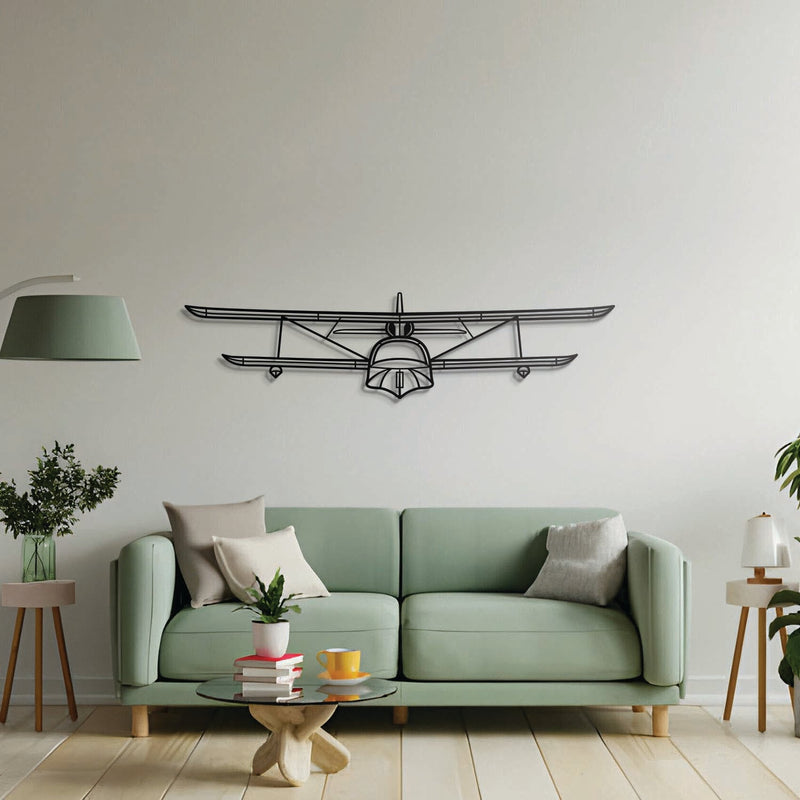 Super Petrel LS Front Metal Aircraft Wall Art - NCP0446