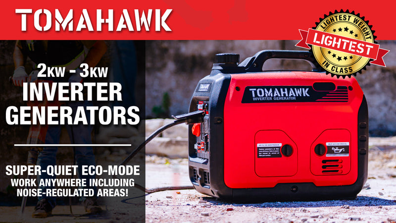 3000 Watt Inverter Generator Super Quiet Portable Gas Power Professional Use