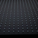 GobekUsa 20 Inch Super Slim Matte Black Square Rain Shower Head by Stainless Steel