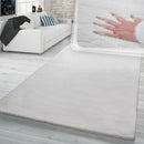 Super Soft Area Rug Fluffy High Pile Cosy Luxurious Touch in Solid Cream