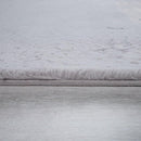 Super Soft Area Rug Fluffy High Pile Cosy Luxurious Touch in Solid Grey