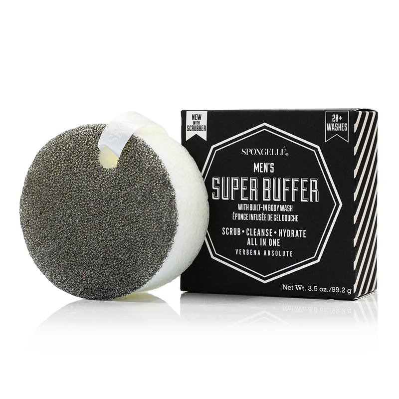 20+ Men's Super Buffer | Black Scrubber