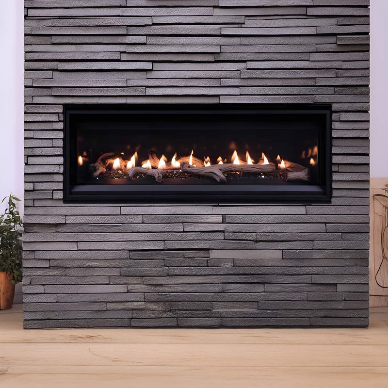 Superior Fireplaces DRL2000 55" Linear Direct Vent Gas Fireplace With Sceen Barrier [DRL2055TEN] (SAK42051)