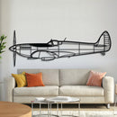 Spitfire MK IX Metal Aircraft Wall Art - NCP0131 by Navigate Craft