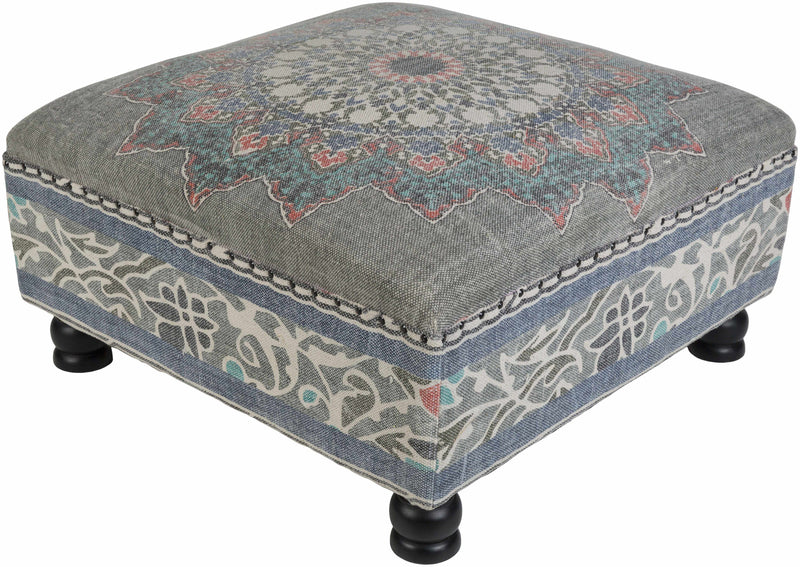 Gerlosberg Medium Gray Ottoman