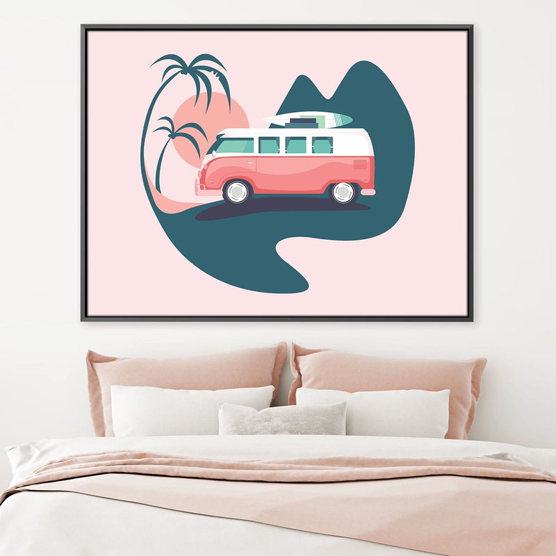 Surf Van Vacation Canvas