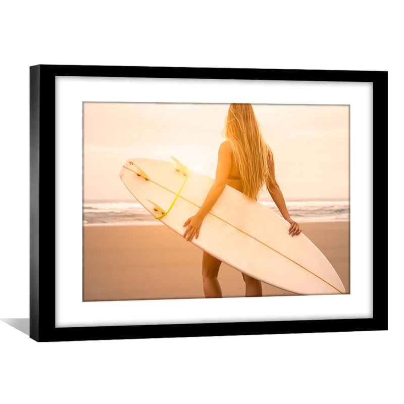 Surfer Girl Print