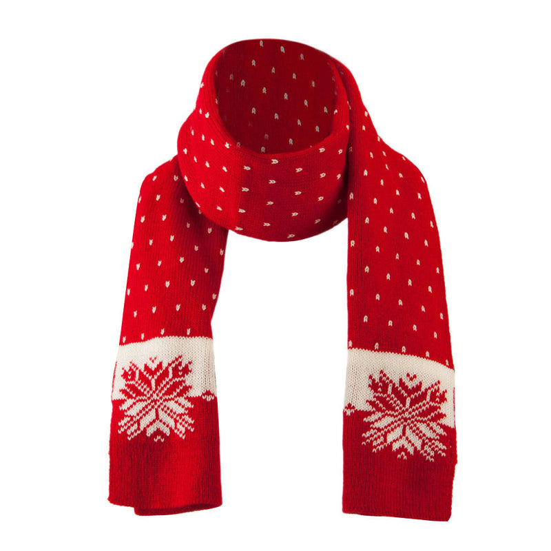 Large Snowflake Designed Scarf
