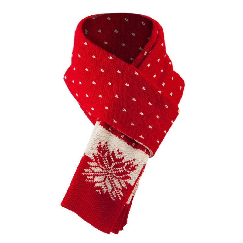 Large Snowflake Designed Scarf