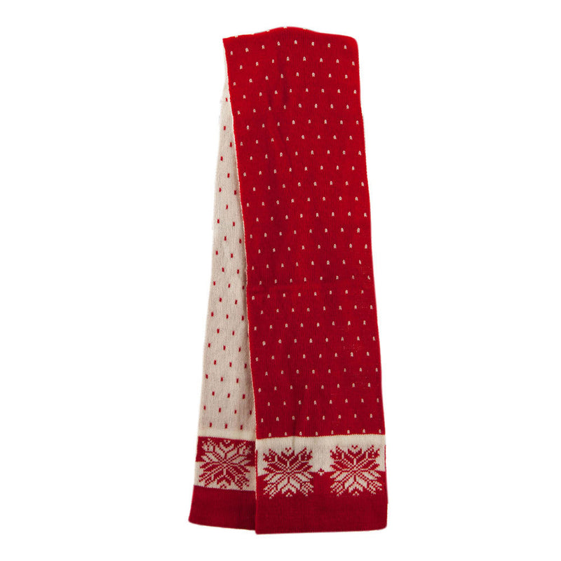 Large Snowflake Designed Scarf