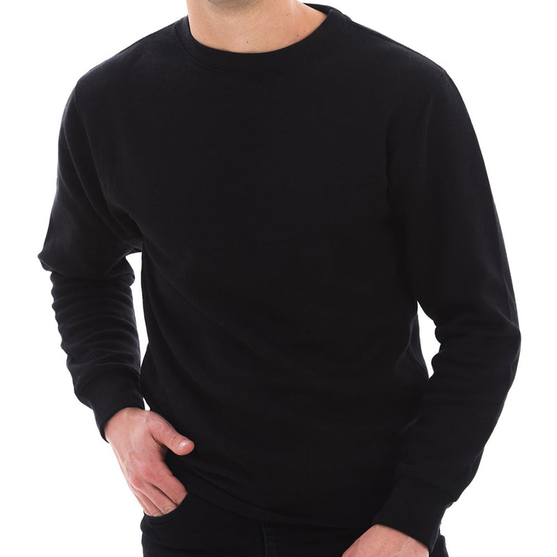 Unisex Lane Seven Ring Spun Cotton Long Sleeve Premium 3-End Fleece Sweatshirt