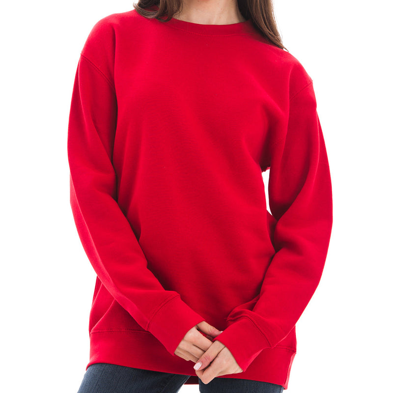 Unisex Lane Seven Ring Spun Cotton Long Sleeve Premium 3-End Fleece Sweatshirt