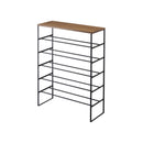 Six-Tier Shoe Rack (34" H)  - Steel