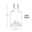 Mountain Crystal Liquor Decanter by Viski