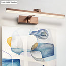 GobekUsa Swingable Minimalistic LED Vanity Wall Light: Aluminum Linear Fixture