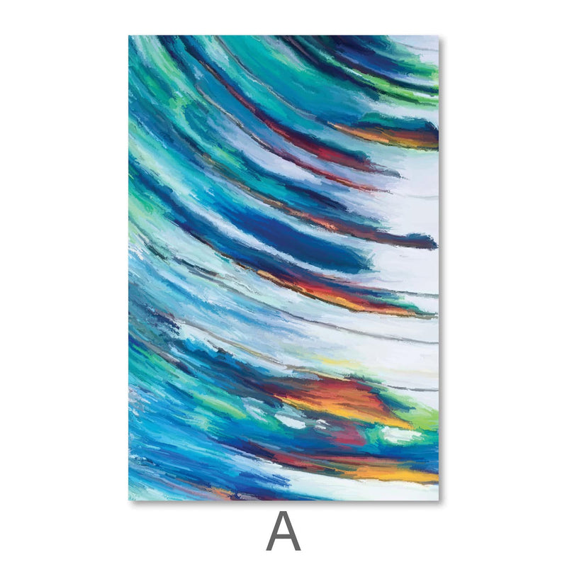 Swirling Abstract Canvas