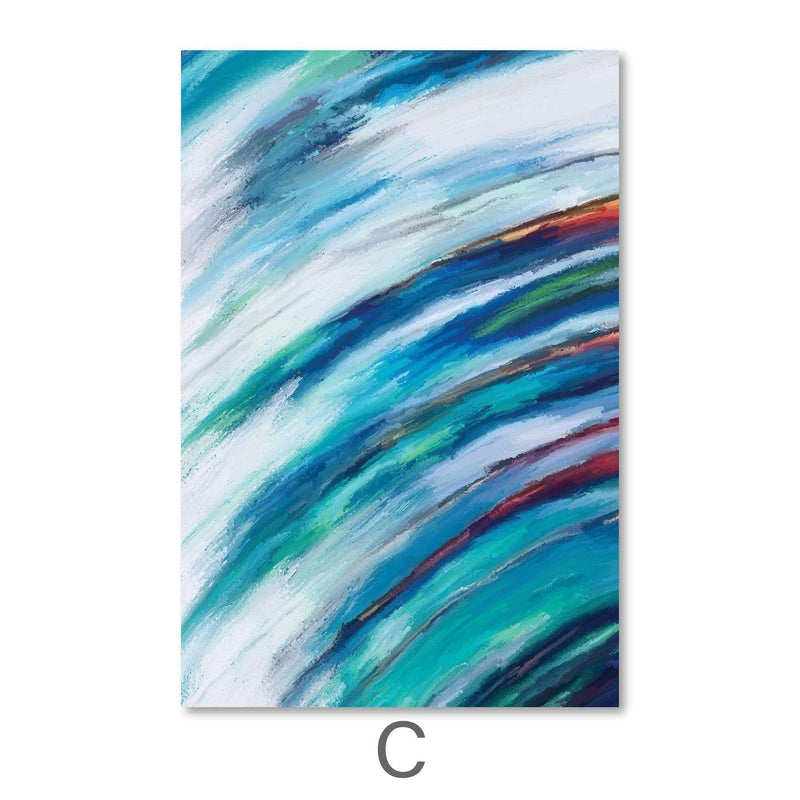 Swirling Abstract Canvas