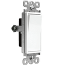 USE Momentary Contact Decorator Switch Single Pole 15A 120-277V  - White