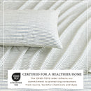 Striped Sheet Set - Evette Collection by Great Bay Home