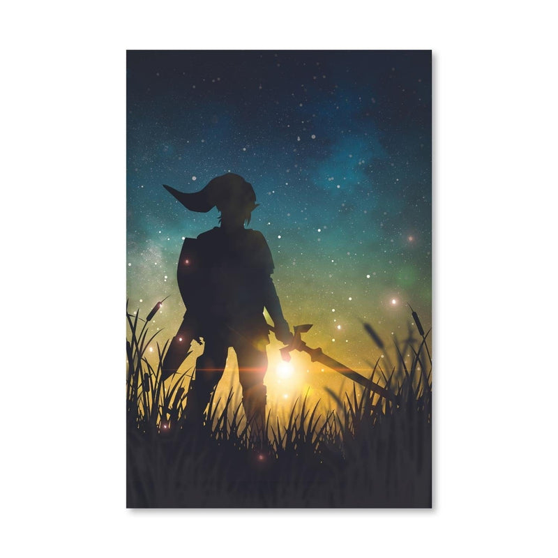 Sword in the Grass Canvas