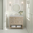 James Martin Breckenridge 36" Single Bathroom Vanity, Whitewashed Oak