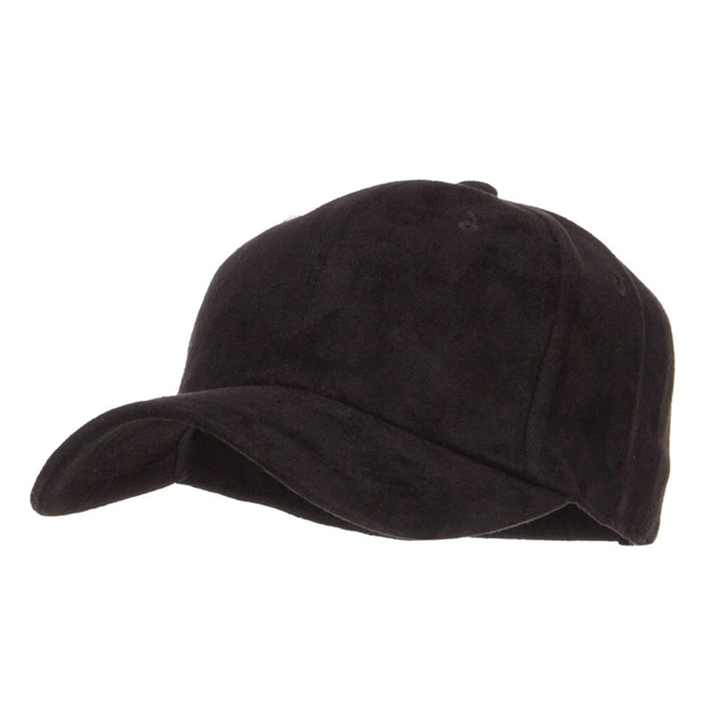 Structured Faux Suede Cap