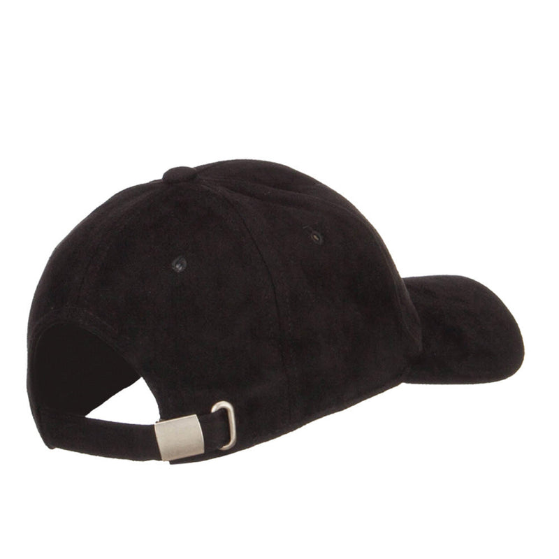 Structured Faux Suede Cap