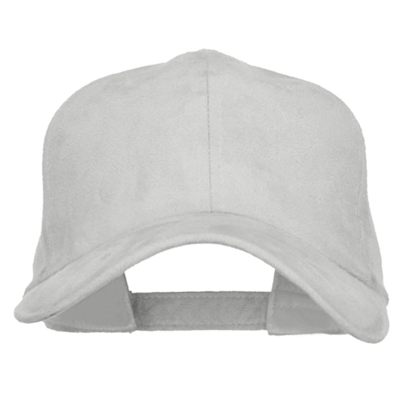 Structured Faux Suede Cap