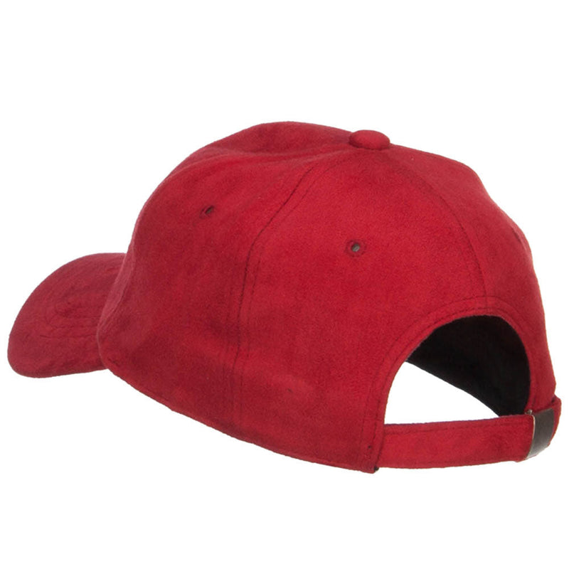 Structured Faux Suede Cap