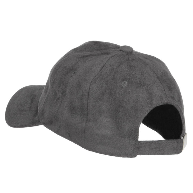 Structured Faux Suede Cap