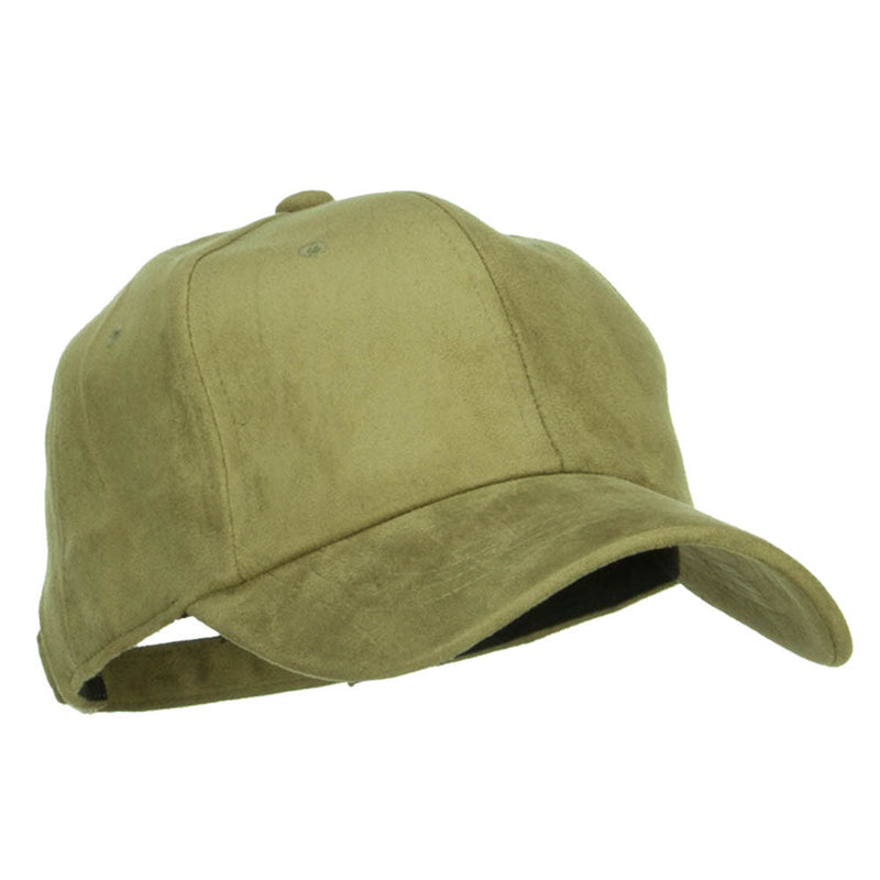 Structured Faux Suede Cap