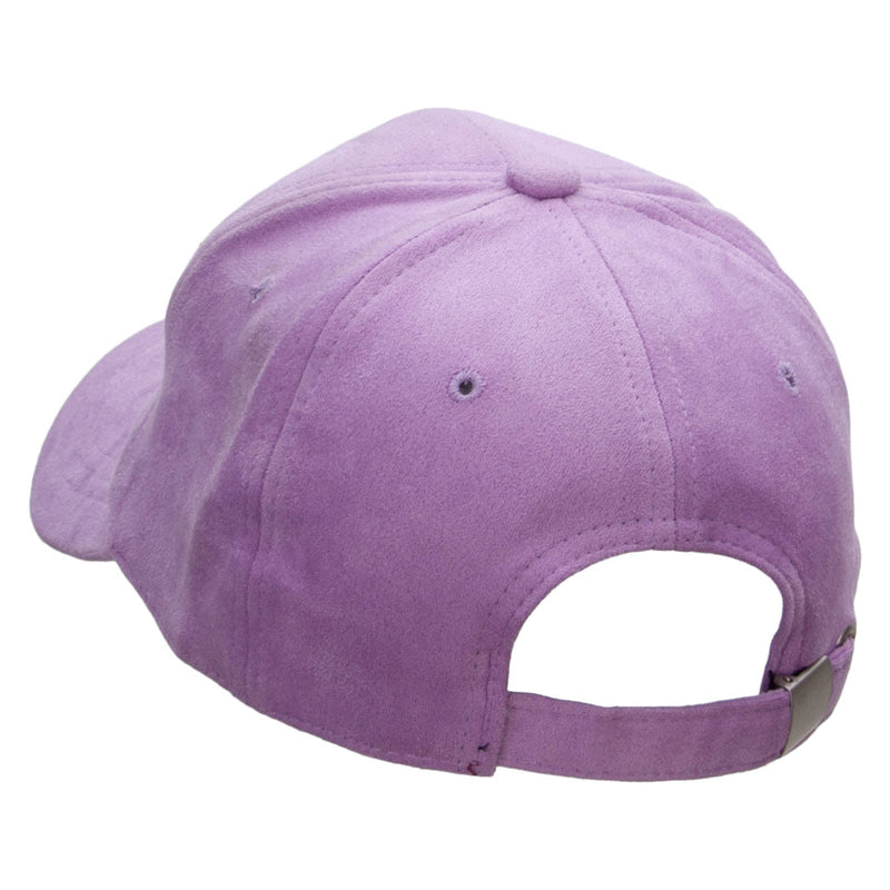 Structured Faux Suede Cap