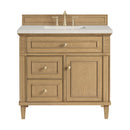 James Martin Lorelai 36" Single Bathroom Vanity, Light Natural Oak