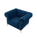 Carolyn Button Tufted Club Chair