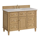 James Martin Lorelai 48" Single Bathroom Vanity, Light Natural Oak
