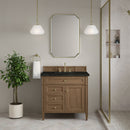 James Martin Brittany 36" Single Bathroom Vanity, Pecan