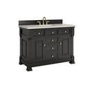 James Martin Brookfield 48" Single Bathroom Vanity, Black Onyx