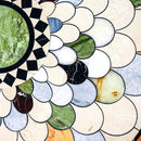 Symphony Blend Multi Finish Round Marble Medallions 48x48