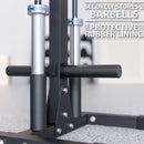 Synergee Olympic Weight Plate & Barbell Holder