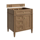 James Martin Brittany 30" Single Bathroom Vanity, Pecan