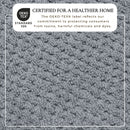 100% Cotton Checkered Jacquard Bath Towel Set - Giuliana Collection by Great Bay Home