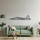 T-38 Talon Metal Aircraft Wall Art - NCP0447