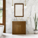 James Martin Bellshire 36" Single Bathroom Vanity, Honey Oak