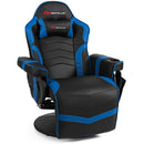 Ergonomic High Back Massage Gaming Chair with Pillow-Pink by DirectDeals
