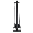 5 Pieces Fireplace Iron Fire Place Tool Set by LJGDeals