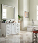 James Martin Bristol 48" Single Bathroom Vanity, Bright White