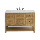 James Martin Breckenridge 48" Single Bathroom Vanity, Light Natural Oak