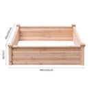 Wooden Square Garden Vegetable Flower Bed by LJGDeals