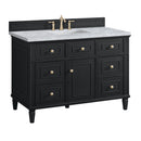 James Martin Lorelai 48" Single Bathroom Vanity, Black Onyx